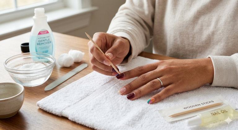 How to Remove Press-On Nails At Home