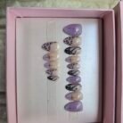 EE-Black Purple Nails 03