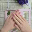 US-Maroon Pink glossy ultra short 01